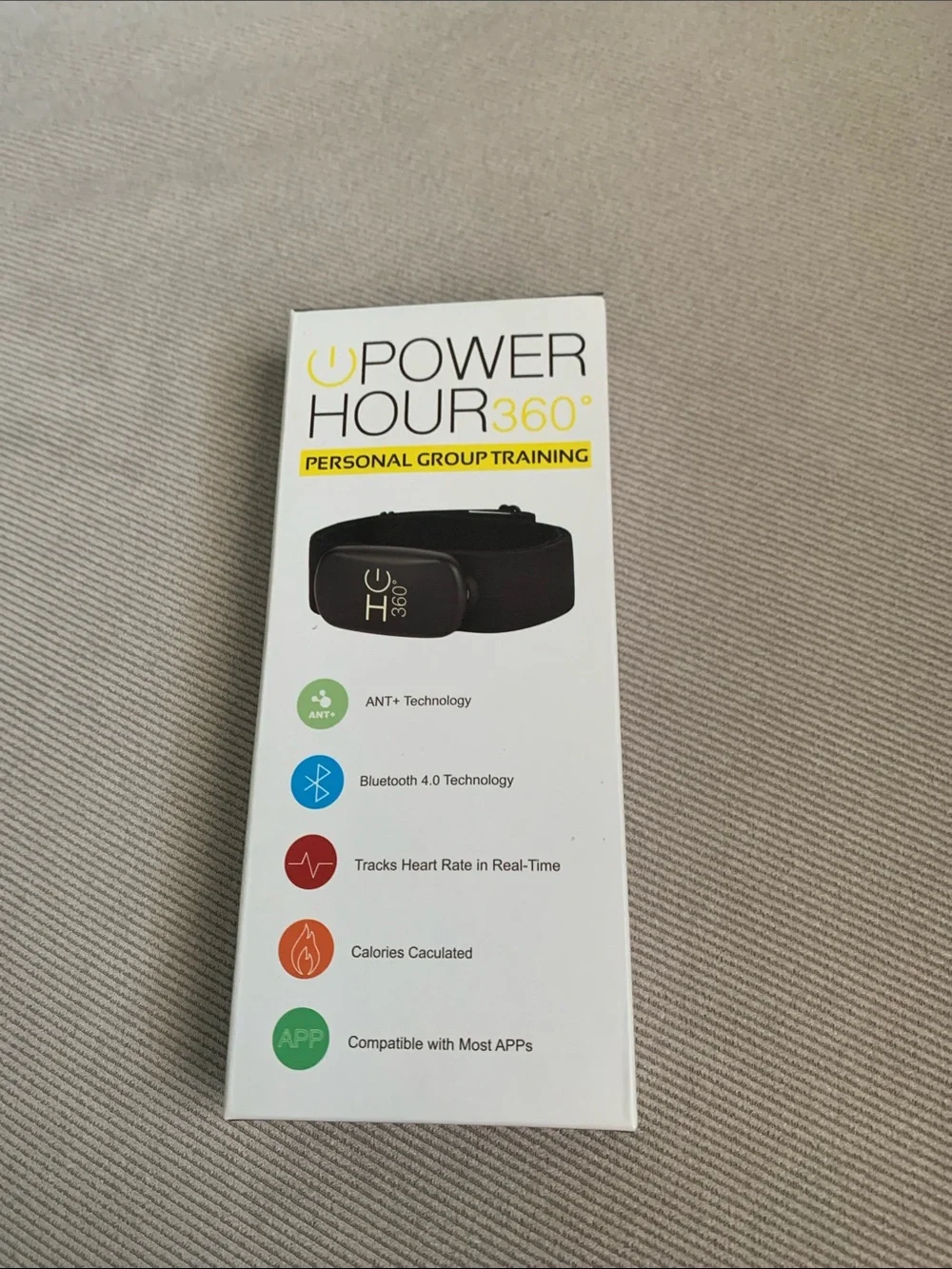 Source Unknown Power Hour 360° Heart Rate Monitor - Black